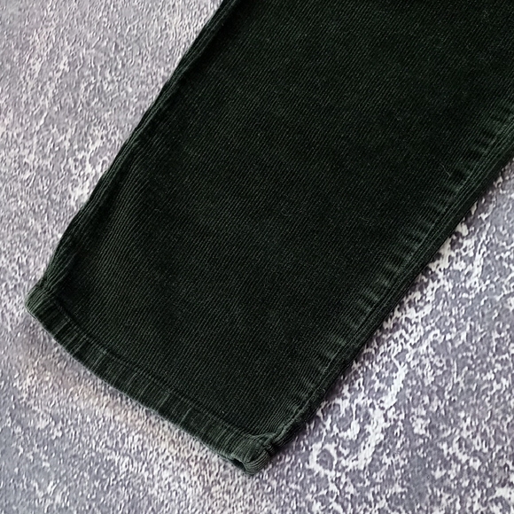 Vintage BILL BLASS Corduroy Green Mom Jeans STRETCH\ - Picture 5 of 9